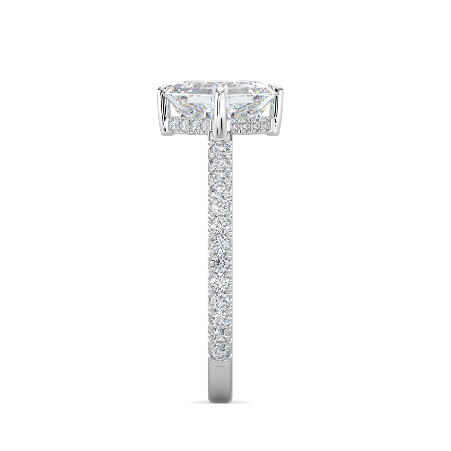 hidden halo diamond engagement ring hidden halo diamond engagement ring