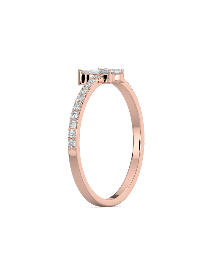 Butterfly Wedding Ring
