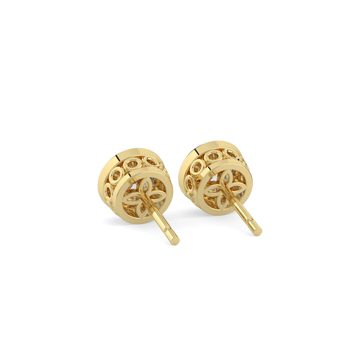 lab grown diamond earrings