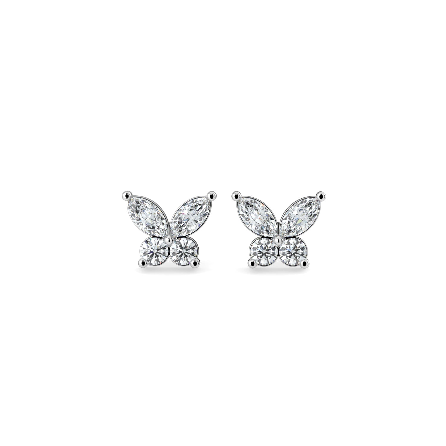 Butterfly Diamond Earrings