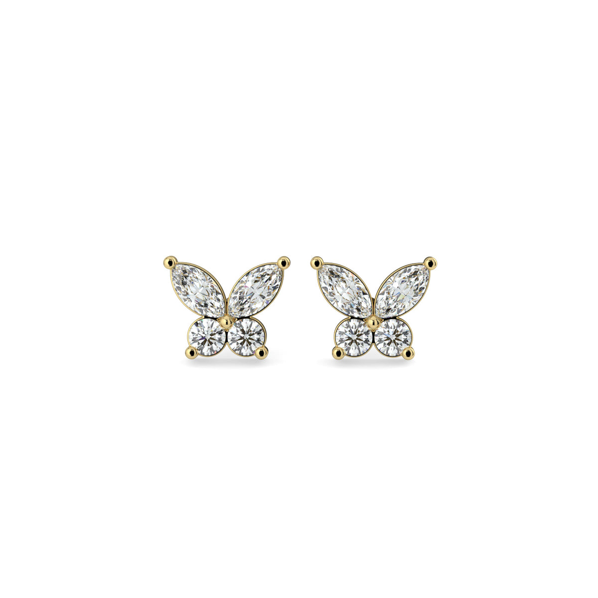 diamond stud earrings