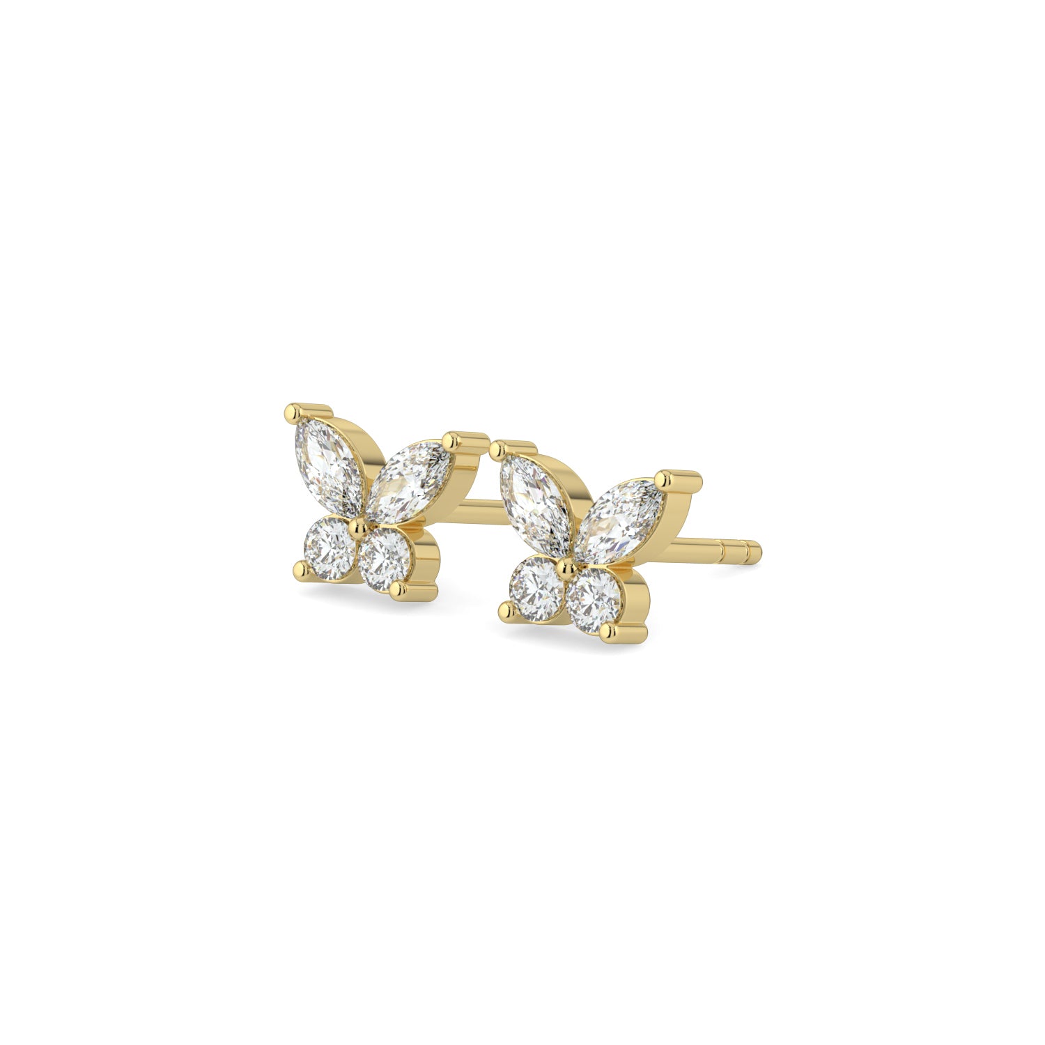 Butterfly Diamond Earrings