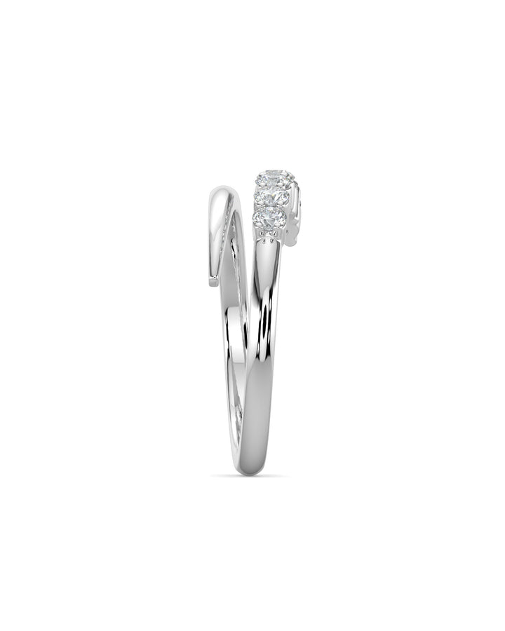 Modern Wrap wedding Ring