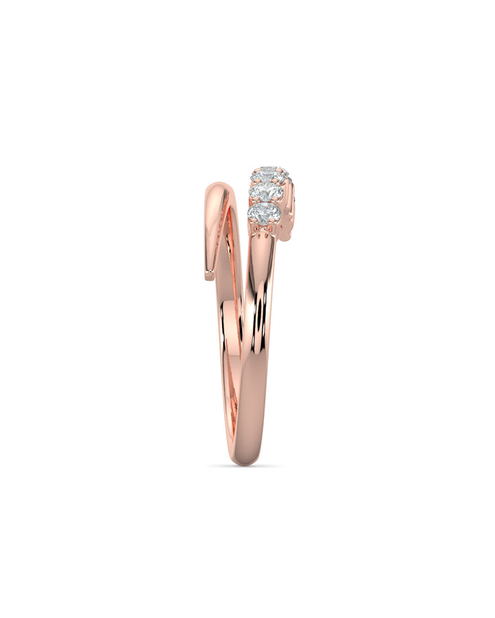 Modern Wrap wedding Ring