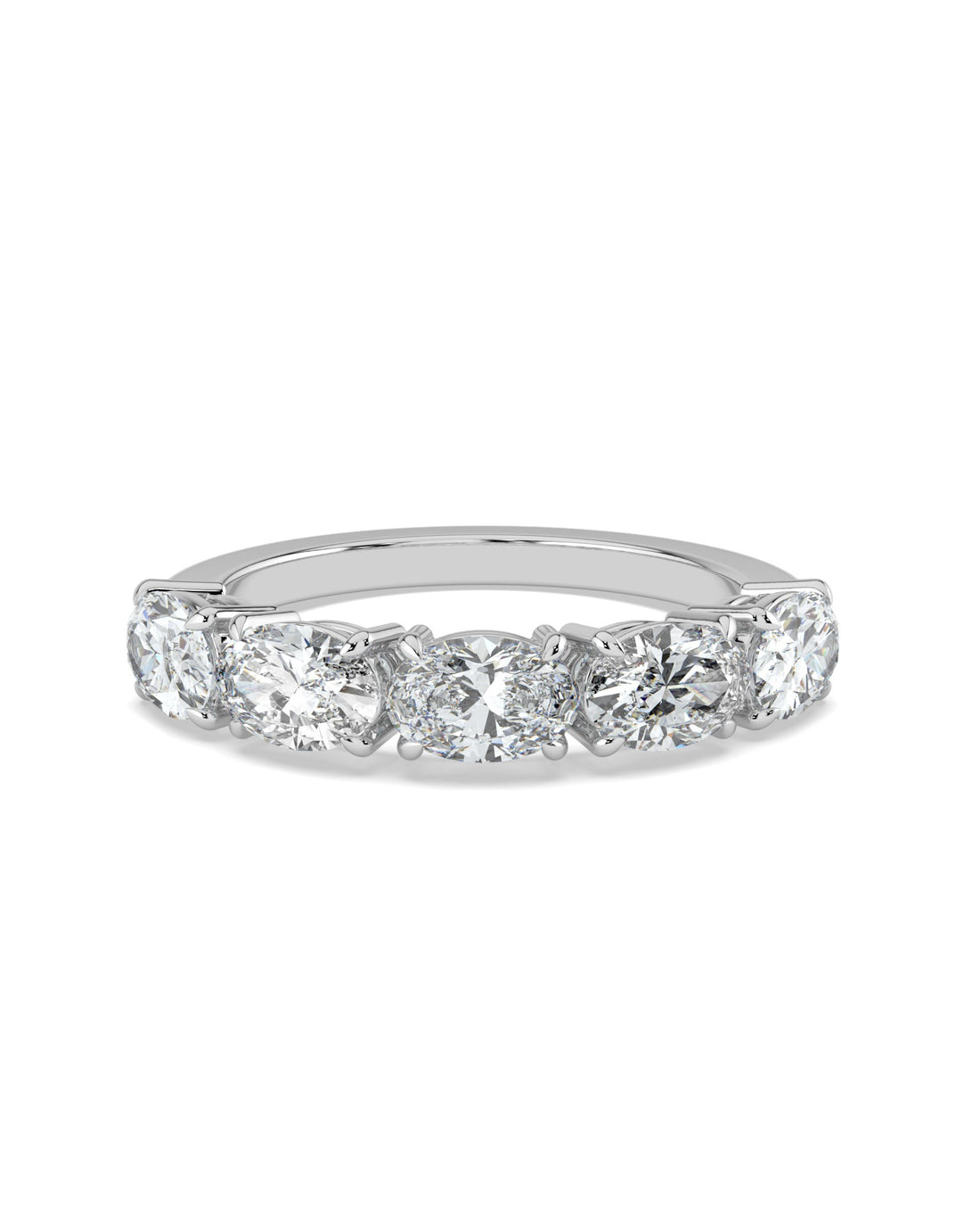 Five-Stone Oval Diamond Ring