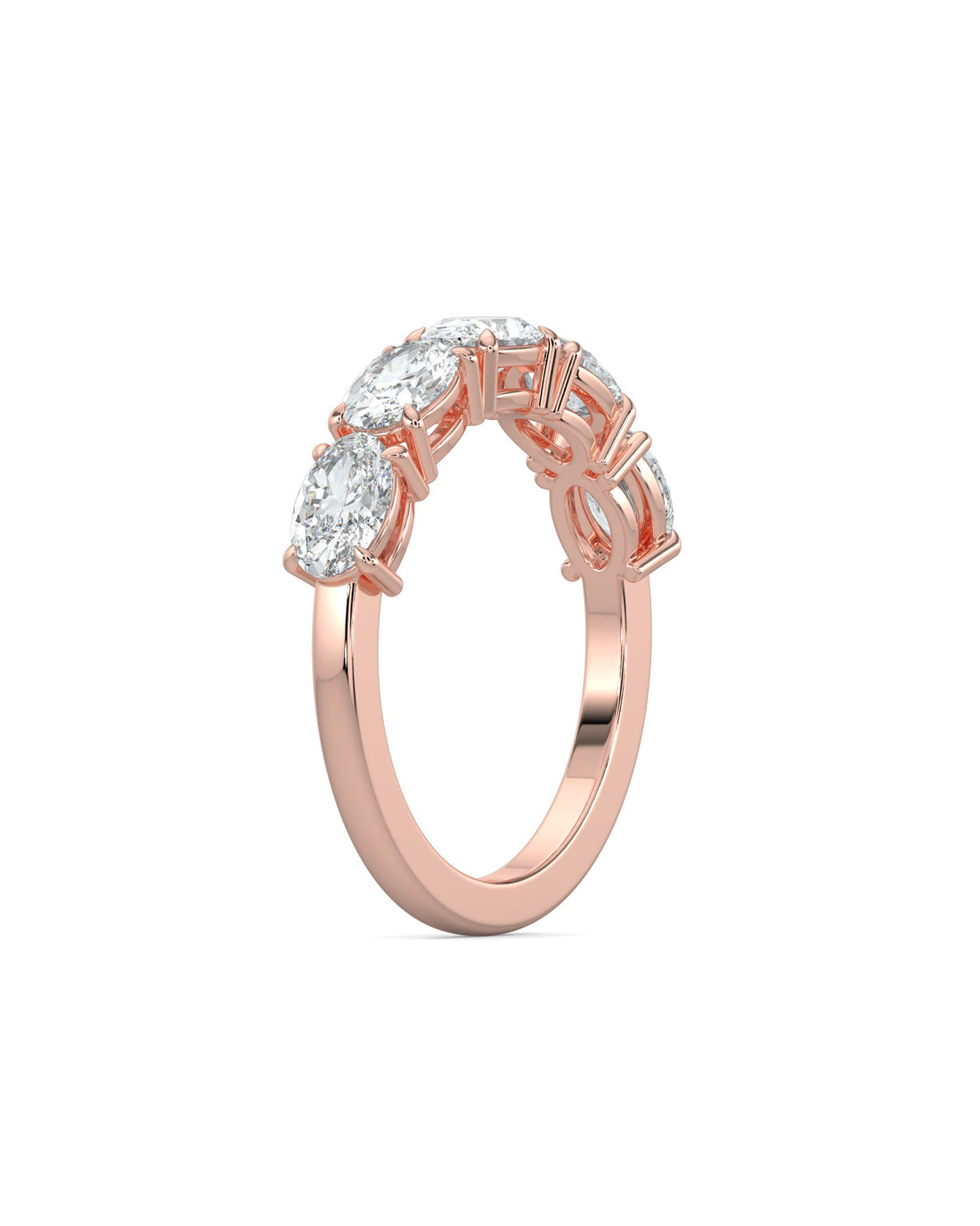 Five-Stone Oval Diamond Ring
