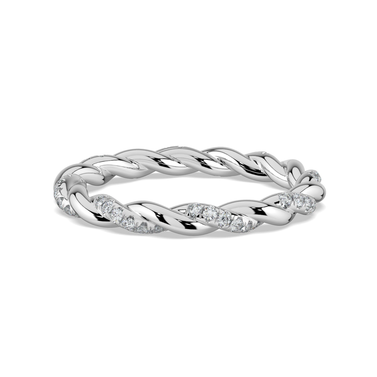 Braided Wedding Band