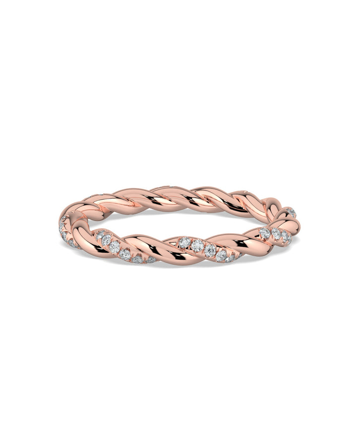 Braided Wedding Band