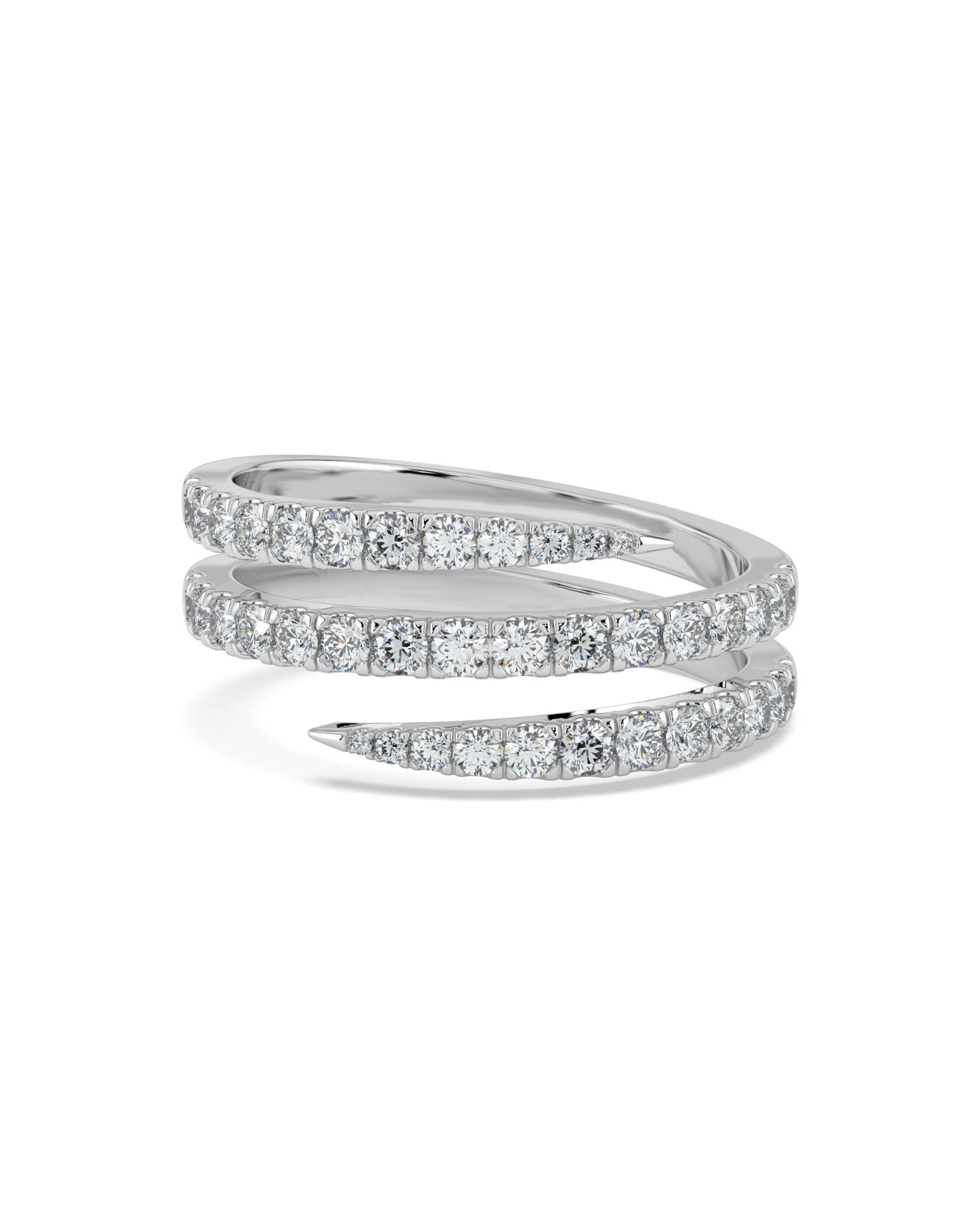 Spiral Wrap Wedding Ring