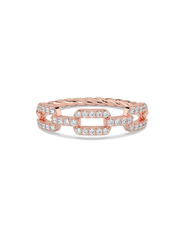 Twisted Rope Wedding Ring