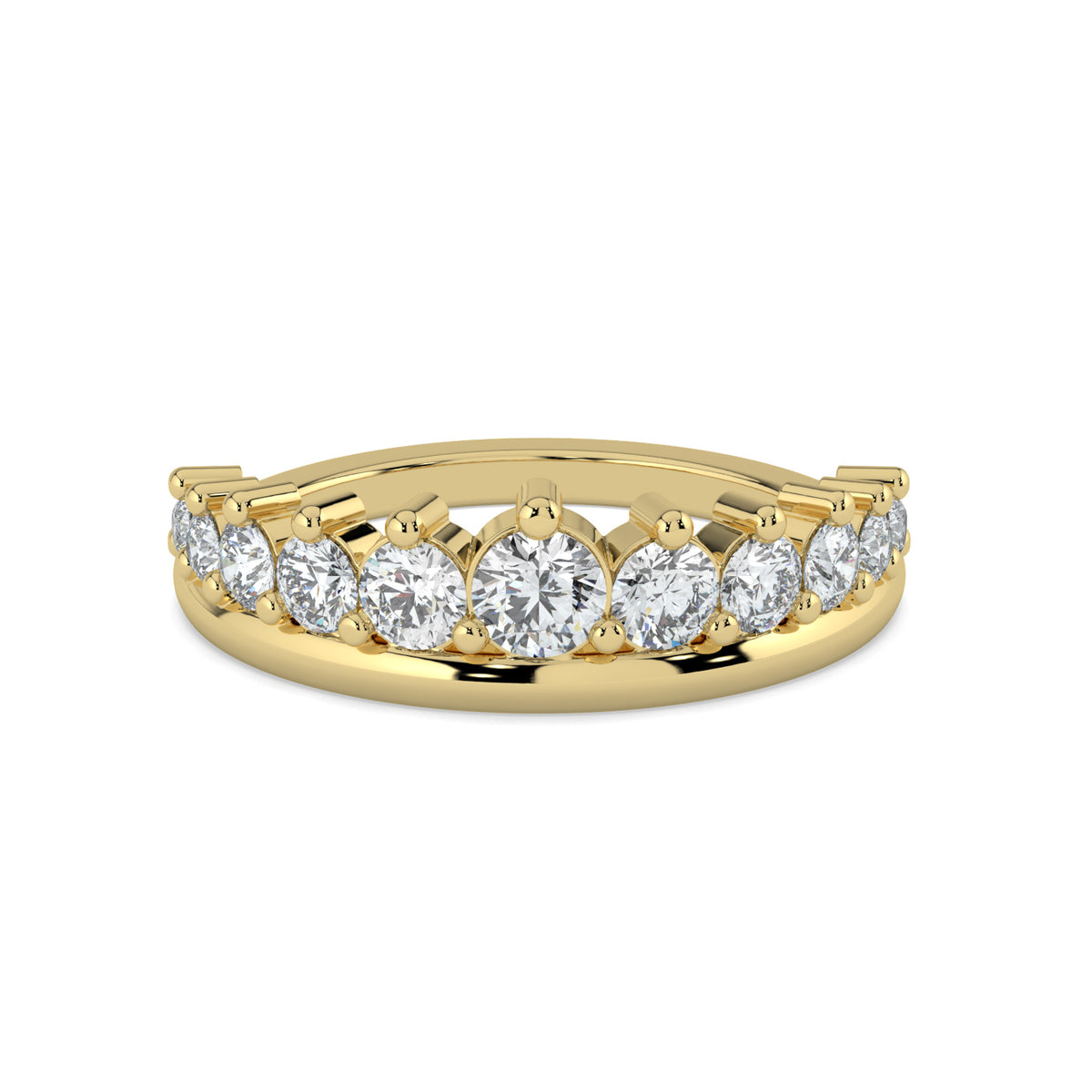 Tiara Diamond Wedding Ring