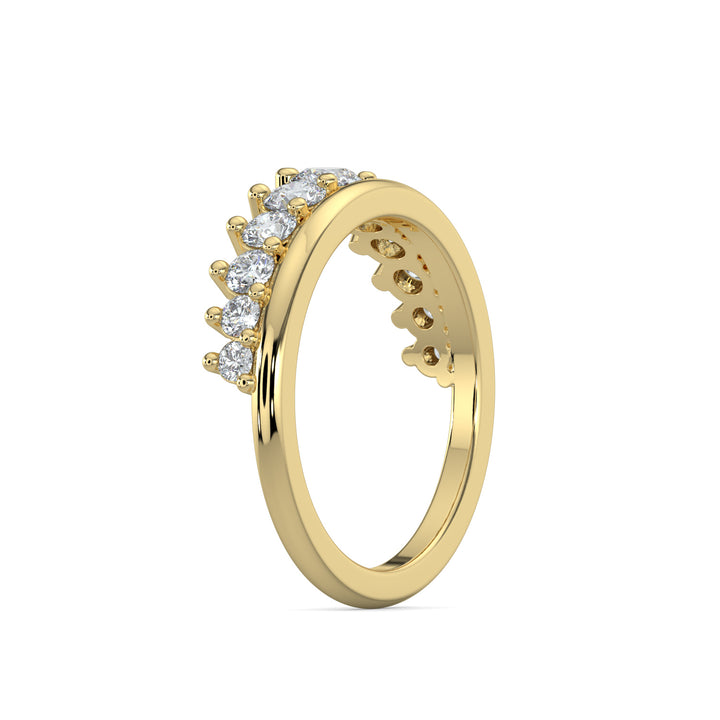 Tiara Diamond Wedding Ring