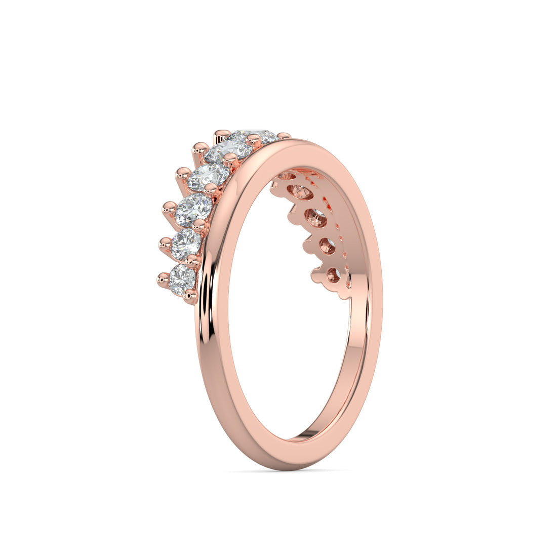 Tiara Diamond Wedding Ring