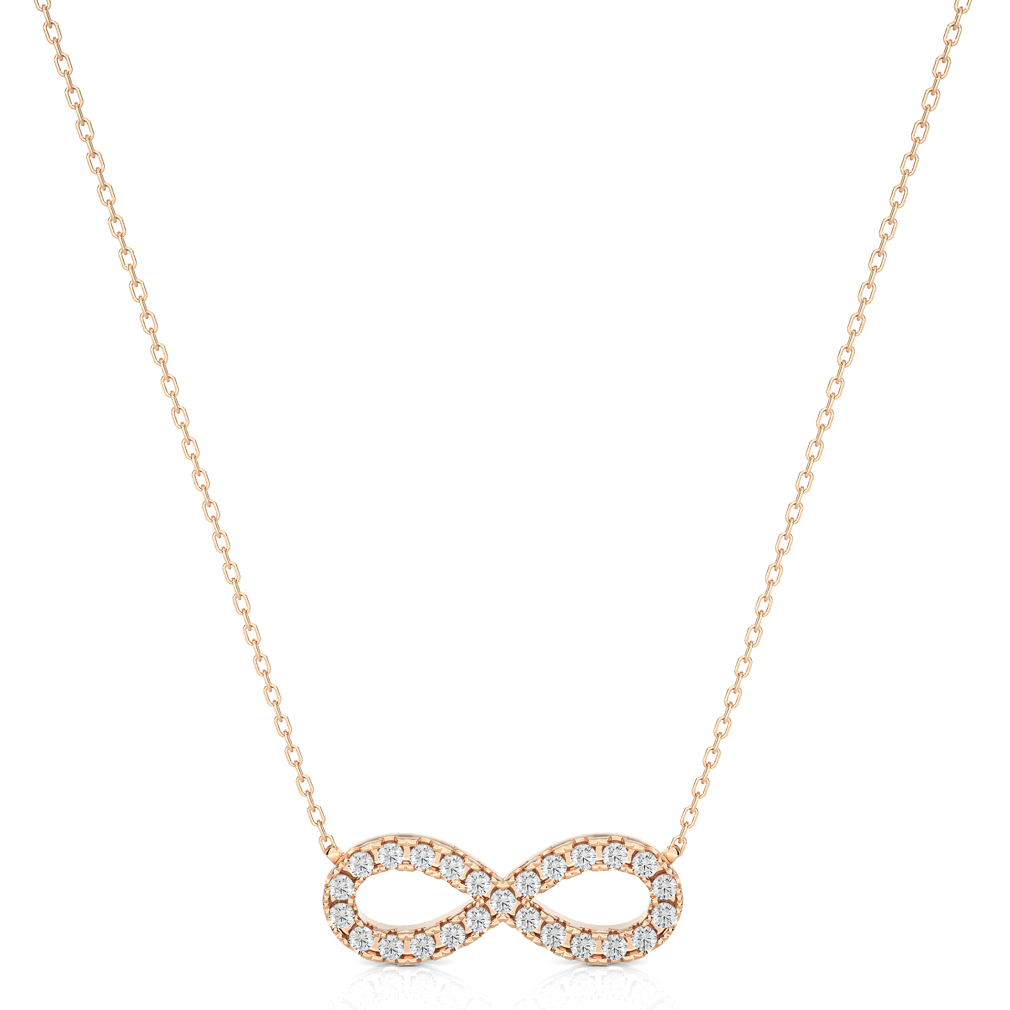 Infinity Diamond Necklace