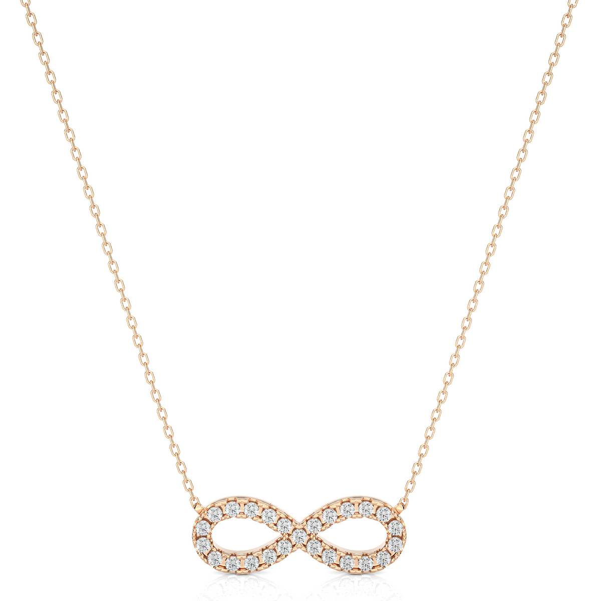 Infinity Diamond Necklace