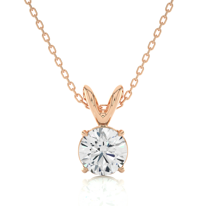 Solitaire Diamond Pendant