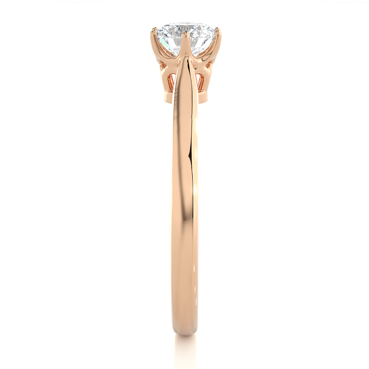 lab grown engagement ring