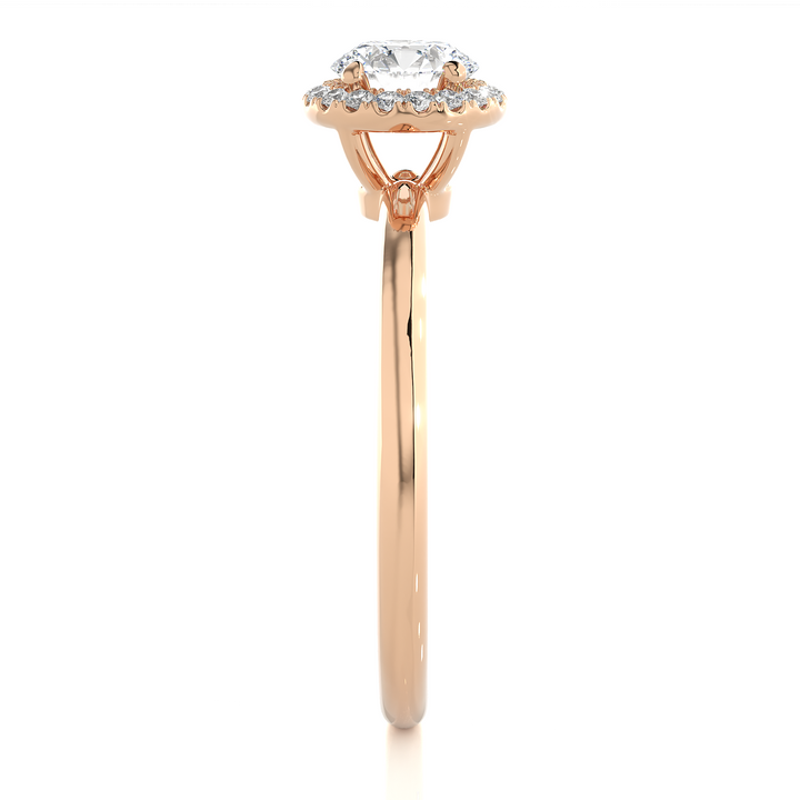 diamond engagement band