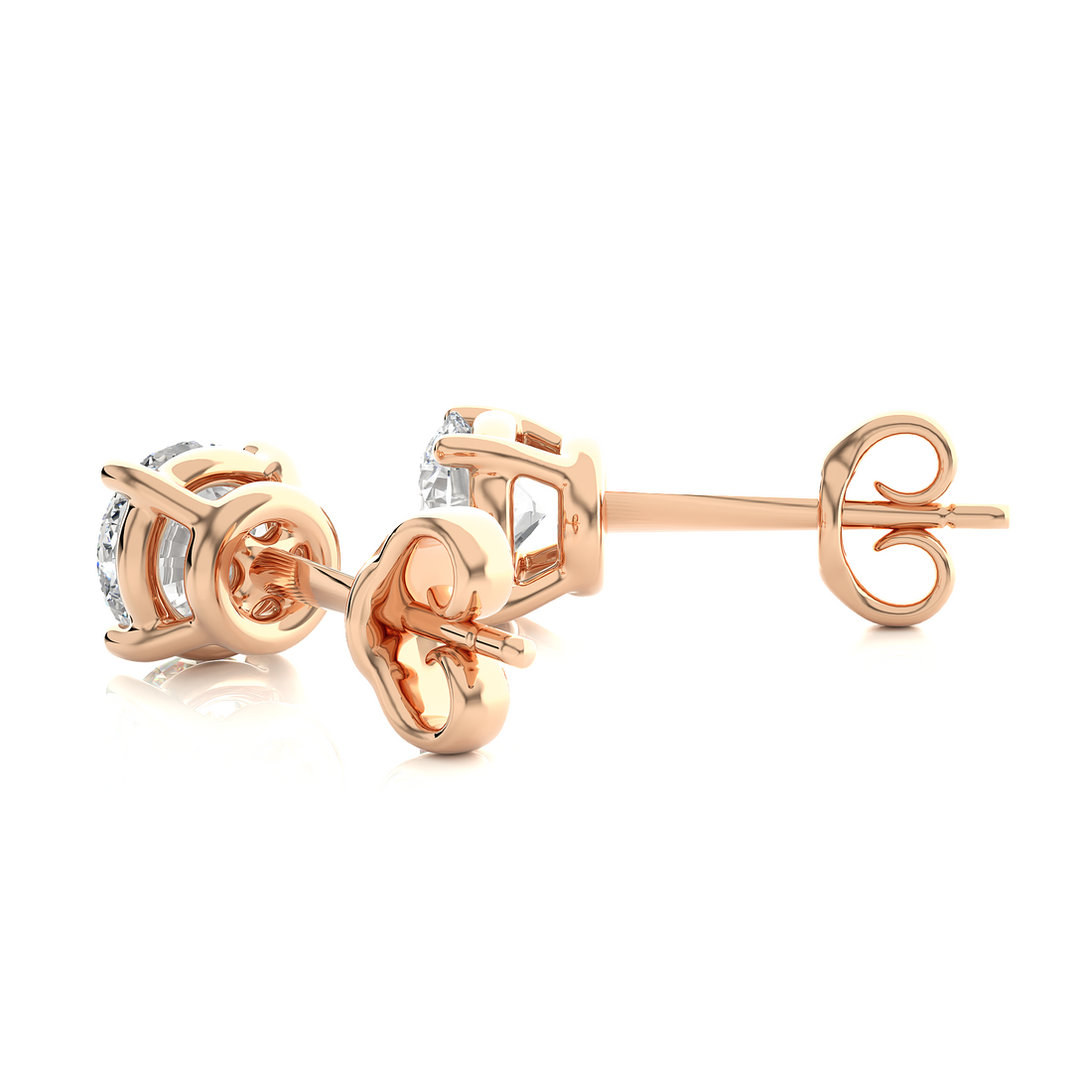 lab grown earrings