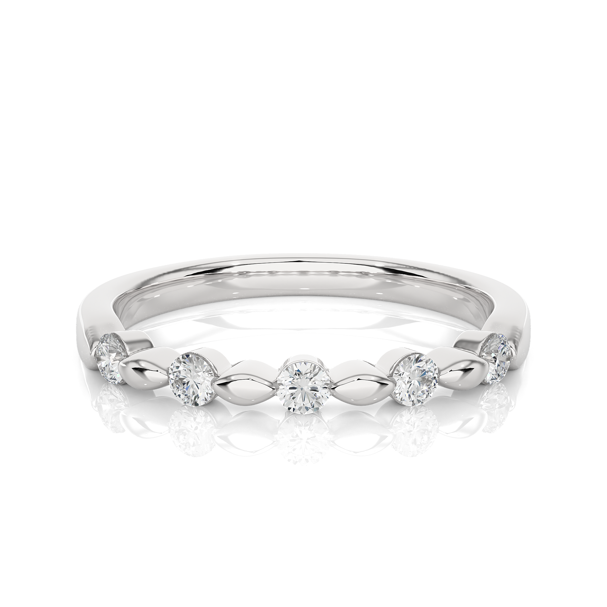 Leaf Pattern Wedding Rings: Unique Designs for Bride – Minifora
