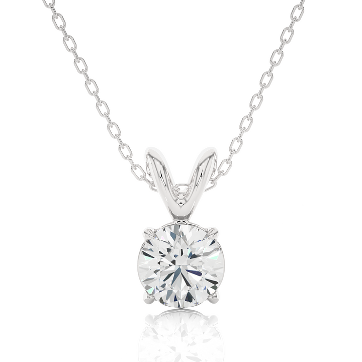 Solitaire Diamond Pendant