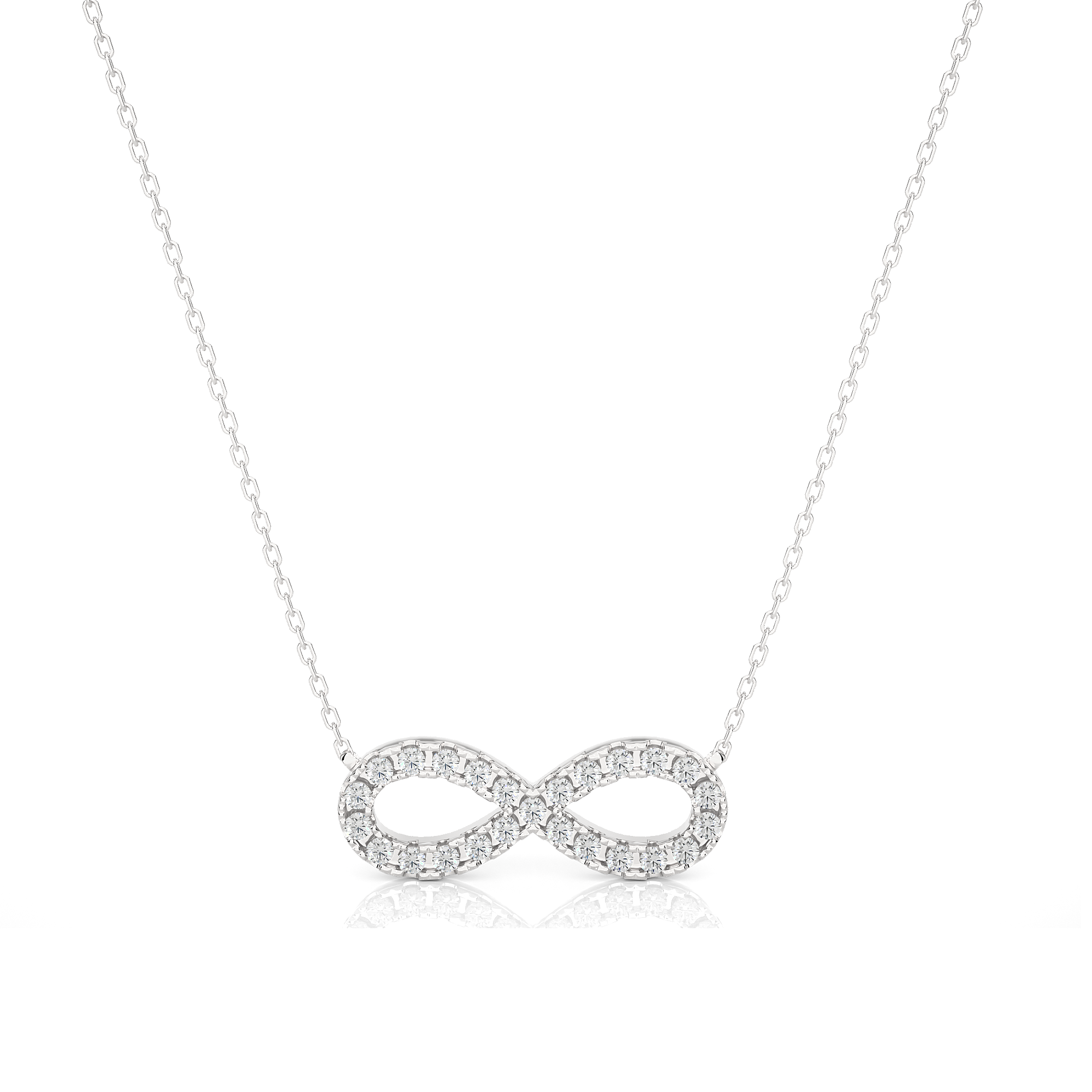 Infinity Diamond Necklace