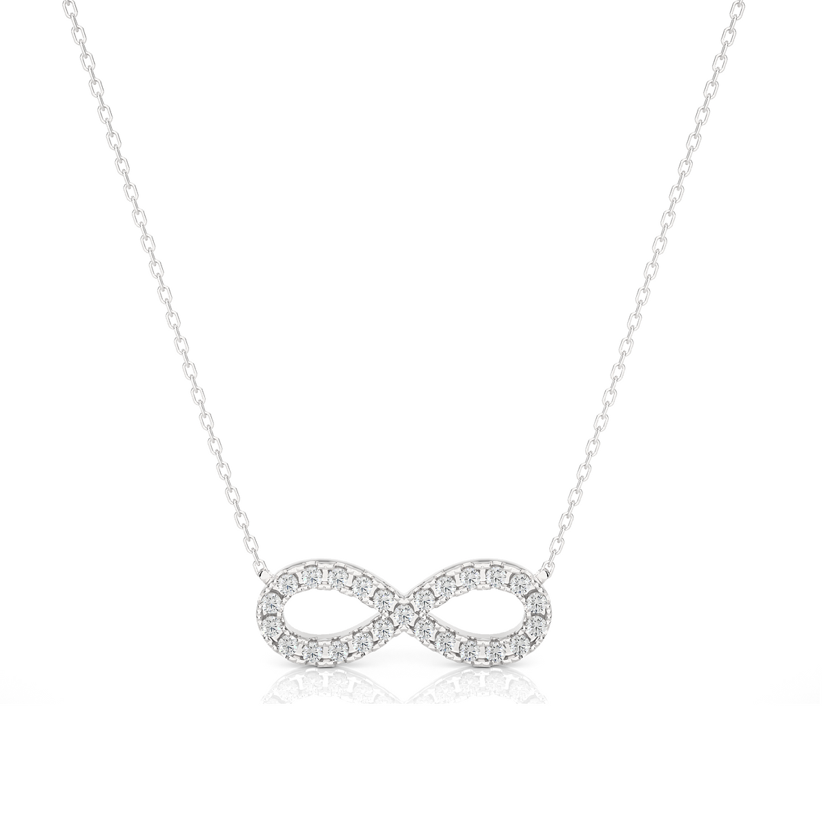 Infinity Diamond Necklace