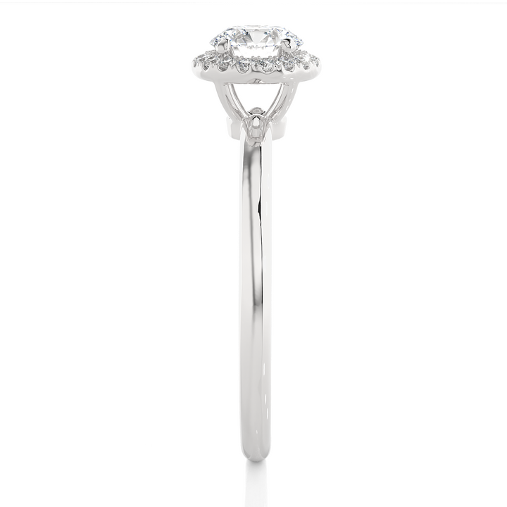 diamond engagement band