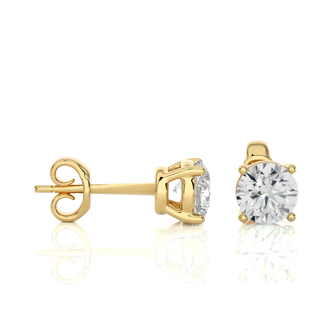 lab grown earrings