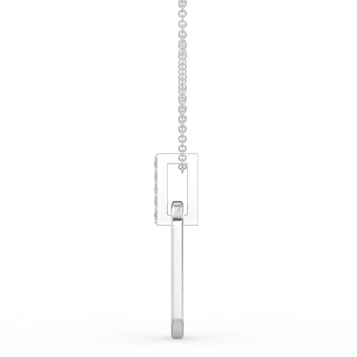 lab diamond necklace