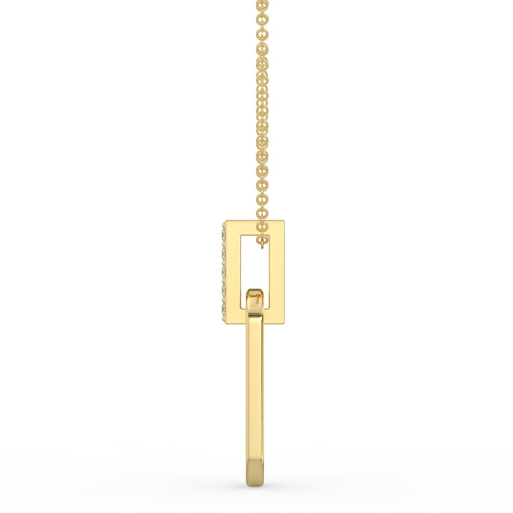 lab created diamond necklace