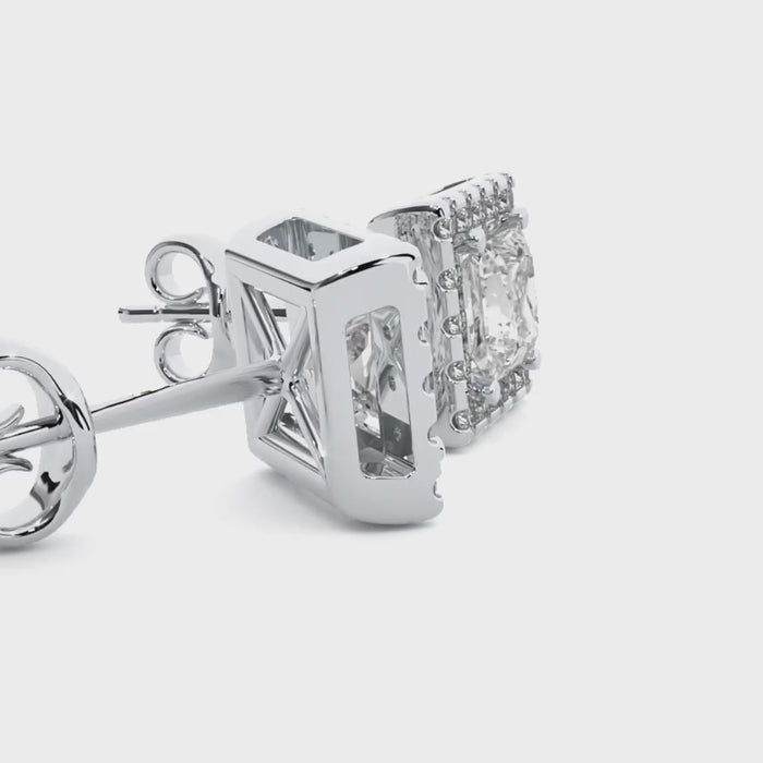 lab grown earrings